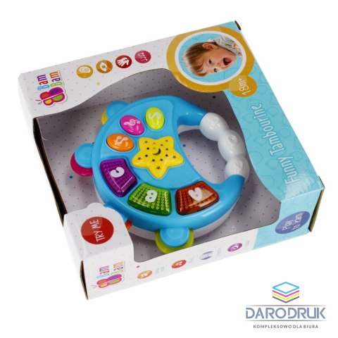 Bam Bam Zabawka dźwiękowa tamburynek Bam Bam (515006)