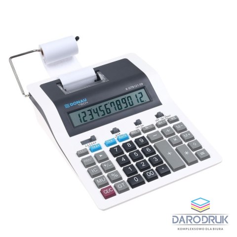 Donau Tech Kalkulator na biurko drukujący Donau Tech (K-DT8121-09)