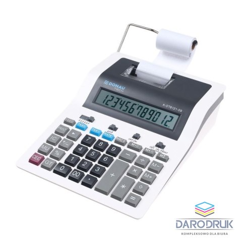 Donau Tech Kalkulator na biurko drukujący Donau Tech (K-DT8121-09)