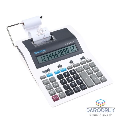 Donau Tech Kalkulator na biurko drukujący Donau Tech (K-DT8121-09)