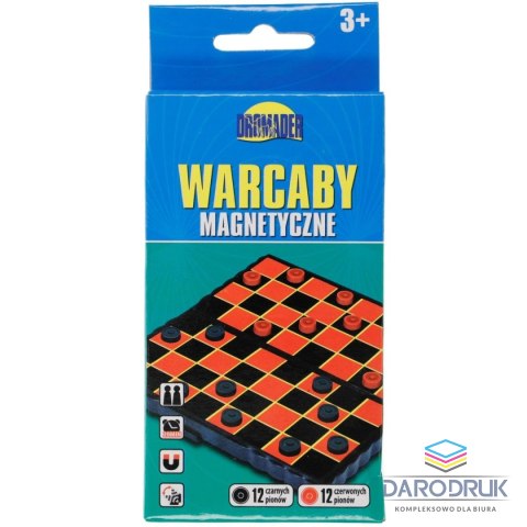 Dromader Gra logiczna WARCABY Szachy Dromader (130-00576)