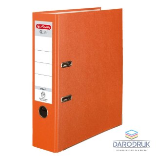Herlitz Segregator dźwigniowy Q. file Standard 0011178944 A4 80mm pomarańczowy Herlitz (300003102)