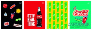 Interdruk Zeszyt A5 COCA COLA MAT+UV 32k. 70g trzy linie Interdruk