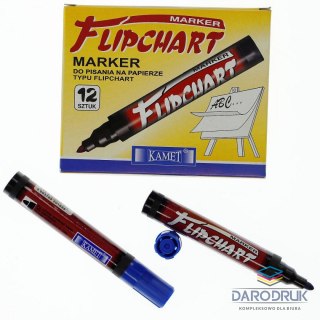 Kamet Marker do papieru wkład niebieski 0,2mm okrągła końcówka Kamet (K-2102)
