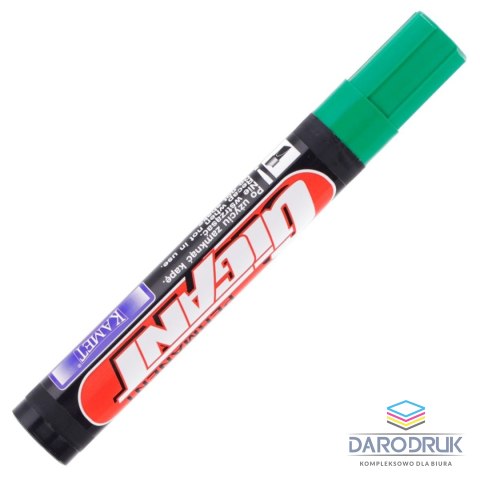 Kamet Marker permanentny Gigant wkład zielony 1,0-5,0mm ścięta końcówka Kamet