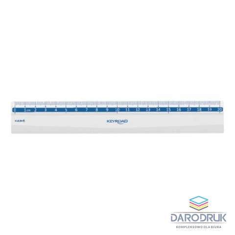 Keyroad Linijka plastik 20cm Keyroad (KR971375)
