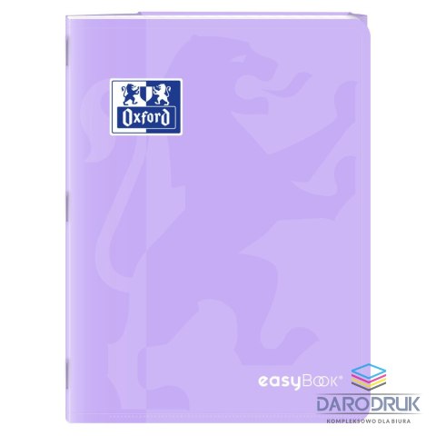Oxford Zeszyt A5 EASYBOOK PASTEL 60k. 90g linia Oxford (400161236)