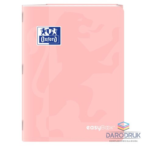 Oxford Zeszyt A5 EASYBOOK PASTEL 60k. 90g linia Oxford (400161236)