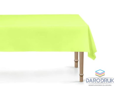 Partydeco Obrus jasny zielony papier [mm:] 1370x1830 Partydeco (OBS6-102)