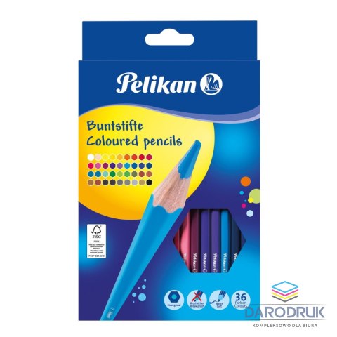Pelikan Kredki ołówkowe 36 kol. Pelikan (100401584)