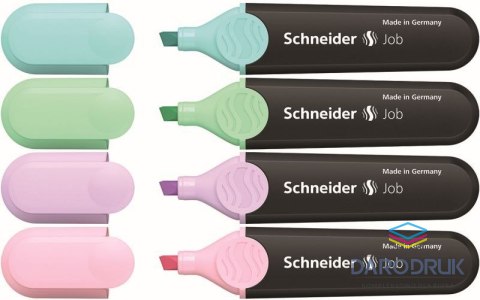 Schneider Zakreślacz Job Pastel wkład mix 1-5mm Schneider (SR115098)