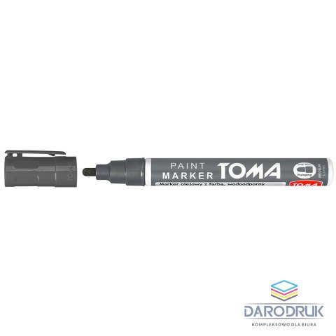 Toma Marker olejowy wkład szary 2,5mm okrągła końcówka Toma (to-40)