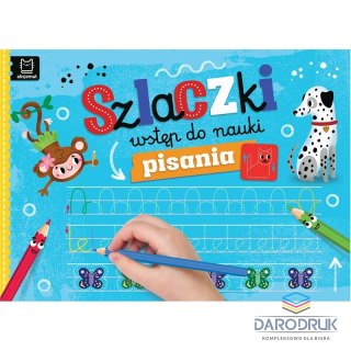 Aksjomat Książka dla dzieci Szlaczki. Wstęp do nauki pisania Aksjomat