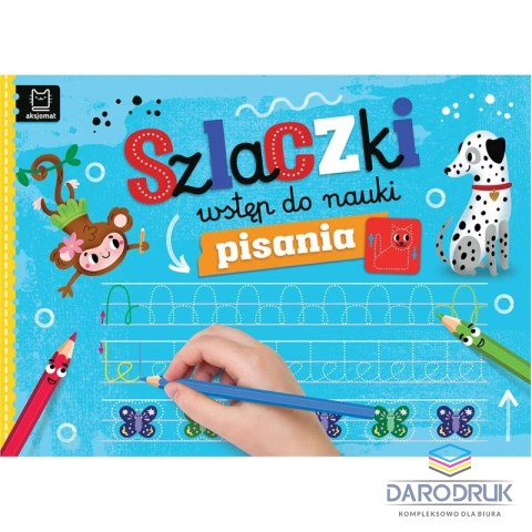 Aksjomat Książka dla dzieci Szlaczki. Wstęp do nauki pisania Aksjomat