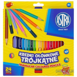 Astra Kredki ołówkowe Vision 24 kol. Astra (312110003)