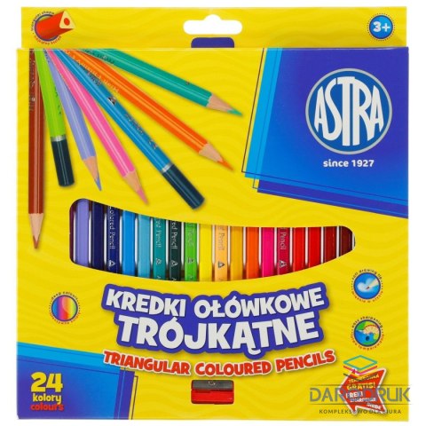 Astra Kredki ołówkowe Vision 24 kol. Astra (312110003)