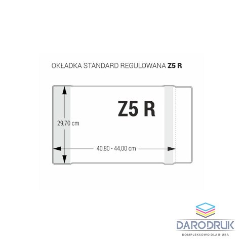 Biurfol Okładka Z5R [mm:] 297x408-440 Biurfol (OZB-50)