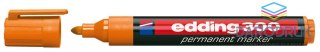 Edding Marker permanentny wkład pomarańczowy 1,5-3,0mm okrągła/ścięta końcówka Edding