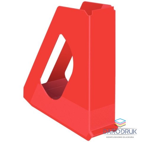 Esselte Pojemnik na dokumenty pionowy A4 Vivida Europost czerwony plastik [mm:] 72x256x 260 Esselte (623935)