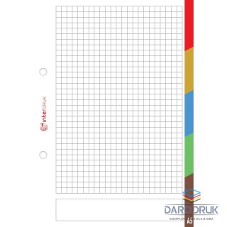 Interdruk Wkład do segregatora A5 Interdruk (WKDOSEA550REG)