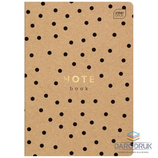 Interdruk Zeszyt A5 HS KRAFT 32k. 70g krata Interdruk (ZE32#BBT)