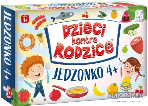 Kangur Gra karciana Dzieci kontra rodzice Jedzonko 4+ Kangur