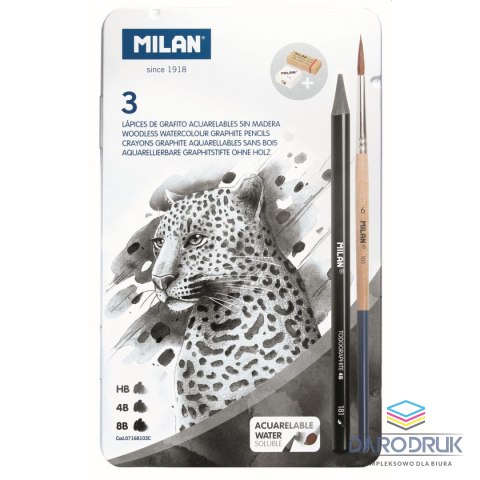 Milan Ołówek (różne) Milan (07168103C)