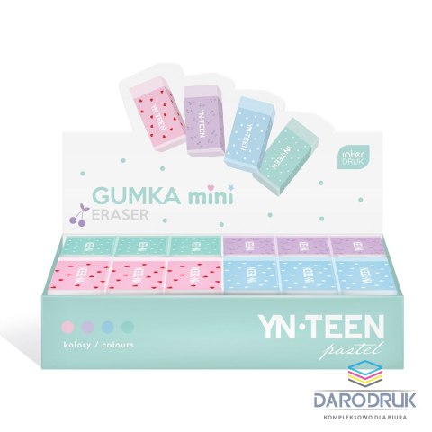 Noster Gumka do mazania Pastel 4 wzory Noster