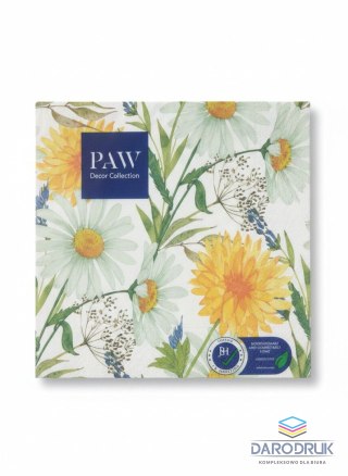 Paw Serwetki Lunch mix papier [mm:] 330x330 Paw (SDL152300)