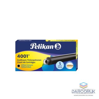 Pelikan Naboje długie GTP/5 310615 czarny Pelikan (400142570)