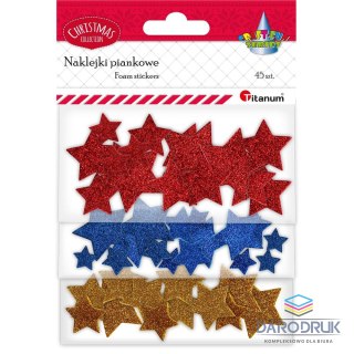 Titanum Naklejka (nalepka) Craft-Fun Series piankowe brokatowe Titanum (EB891)