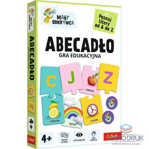 Trefl Gra edukacyjna Trefliki Abecadło Trefl (02811)