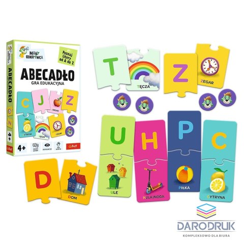 Trefl Gra edukacyjna Trefliki Abecadło Trefl (02811)
