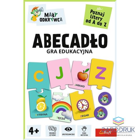 Trefl Gra edukacyjna Trefliki Abecadło Trefl (02811)