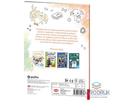 Ameet Książka dla dzieci Harry Potter™. Postacie i stworzenia. Ameet (CTC 5101)