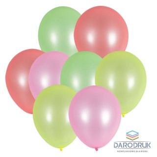 Arpex Balon gumowy neon duże (8 szt.) mix 250mm Arpex (KB8961)