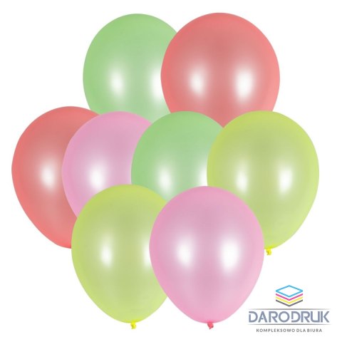Arpex Balon gumowy neon duże (8 szt.) mix 250mm Arpex (KB8961)