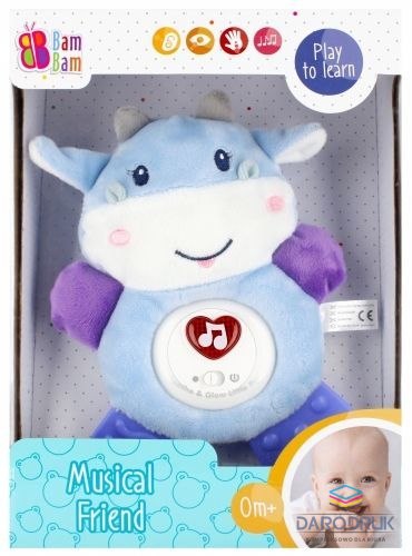 Bam Bam Zabawka dźwiękowa krówka Bam Bam (499204)