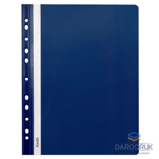 Bantex Skoroszyt A4 EVO wpinany granatowy polipropylen PP Bantex (400076701)