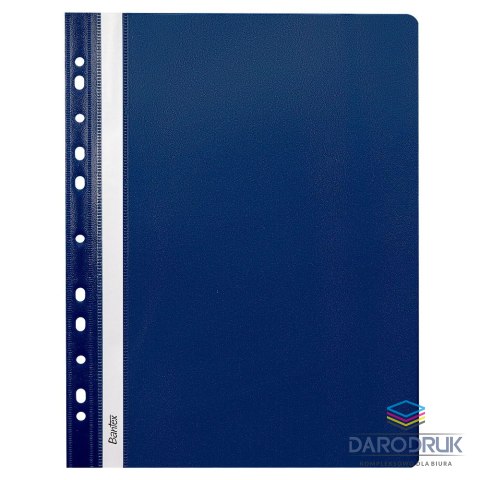 Bantex Skoroszyt A4 EVO wpinany granatowy polipropylen PP Bantex (400076701)