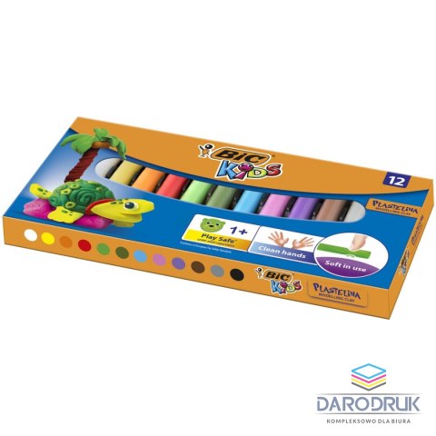 Bic Plastelina 12 kol. mix Bic (947713)
