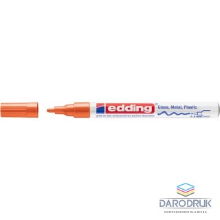Edding Marker olejowy e-751 wkład pomarańczowy 1,0-2,0mm okrągła końcówka Edding (ED-751-9-006)