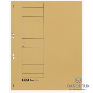 Elba Skoroszyt A4 oczkowy beżowy karton 250g Elba (100551870)