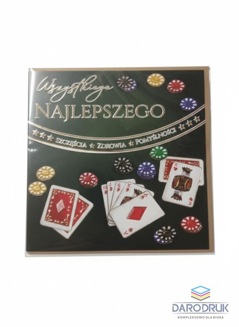 Henry Kartka składana kw Karnet KW POKER Henry (5908451983666)
