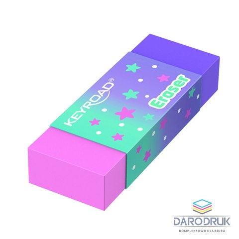 Keyroad Gumka do mazania pastel tęczowa Keyroad (KR972540)