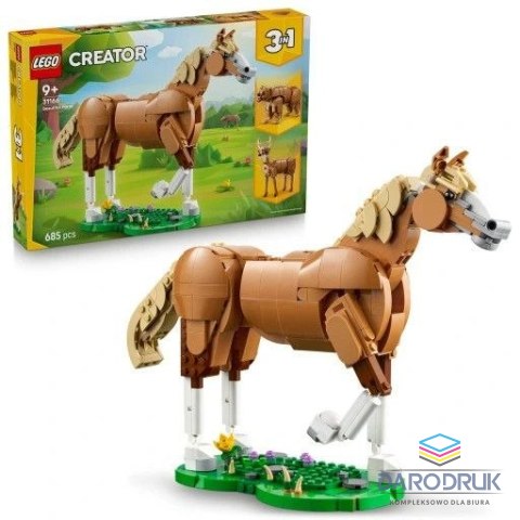 Lego Klocki konstrukcyjne Creator 3w1 Piękny koń Lego (31166)