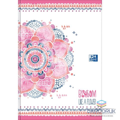 Oxford Brulion A5 Boho boho 96k. 90g krata Oxford (400114802)