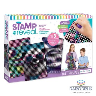 Orbico Sp. Z O.o. Zestaw kreatywny dla dzieci MAKE IT REAL Zestaw do kropkowania po numerach Króliczek DJ, Żaba i Panda Orbico Sp. Z O.o. (1473)