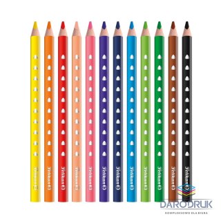Pelikan Kredki ołówkowe Silverino 700627 12 kol. Pelikan (100401596)