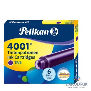 Pelikan Naboje krótkie TP/6 301697 fioletowy Pelikan (400142568)